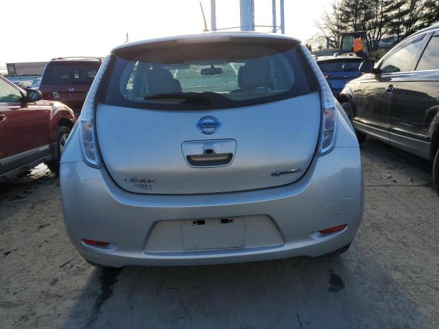  NISSAN LEAF 2015 Сріблястий