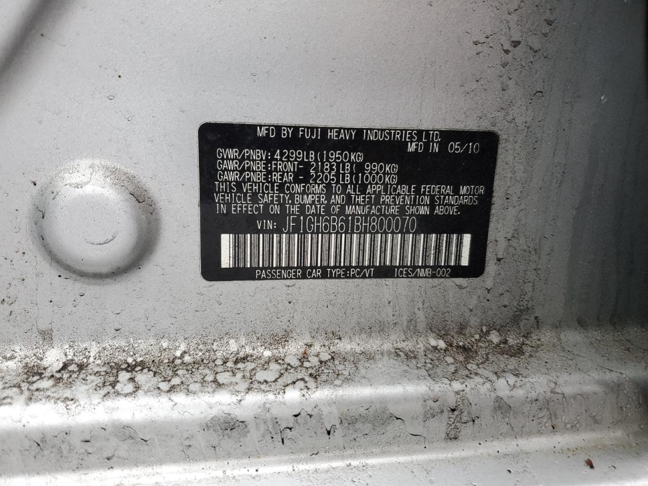 2011 Subaru Impreza - Image 14