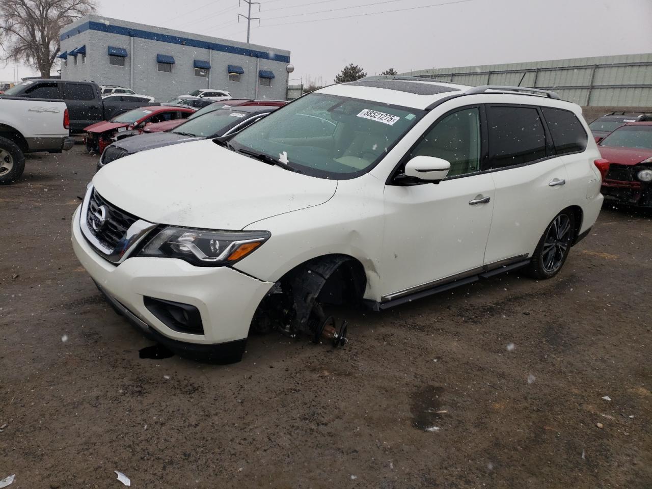 2018 Nissan Pathfinder S للبيع في Albuquerque، NM - Side