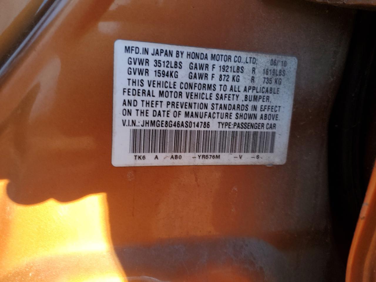 2010 Honda Fit - Image 12