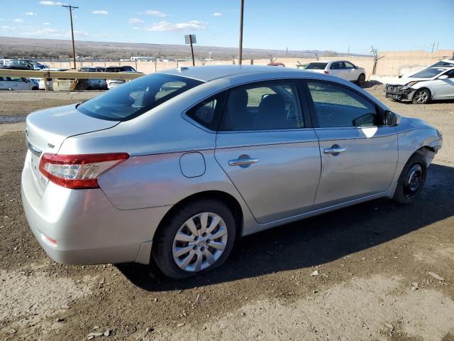  NISSAN SENTRA 2015 Сріблястий