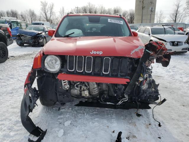  JEEP RENEGADE 2017 Червоний