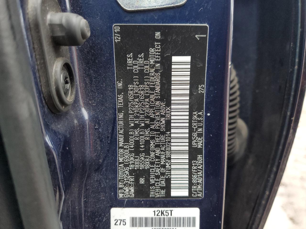 2011 Toyota Tundra - Image 12