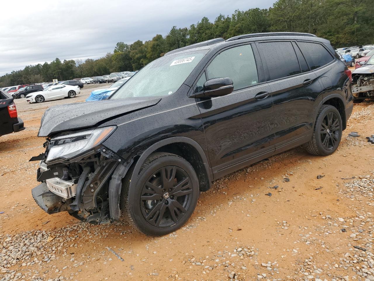 2022 Honda Pilot Black продається в Eight Mile, AL - Front End