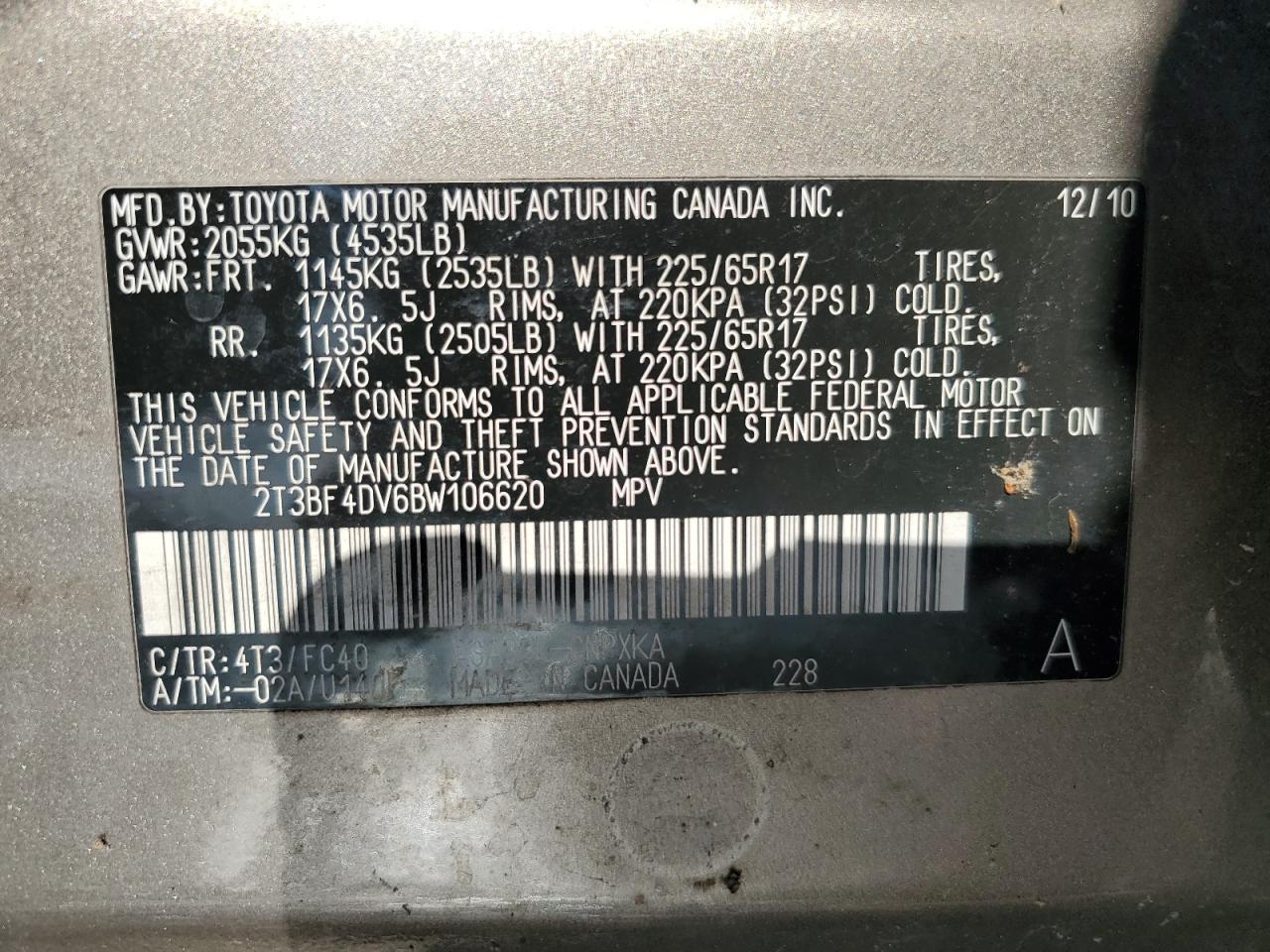 2011 Toyota RAV 4 - Image 13