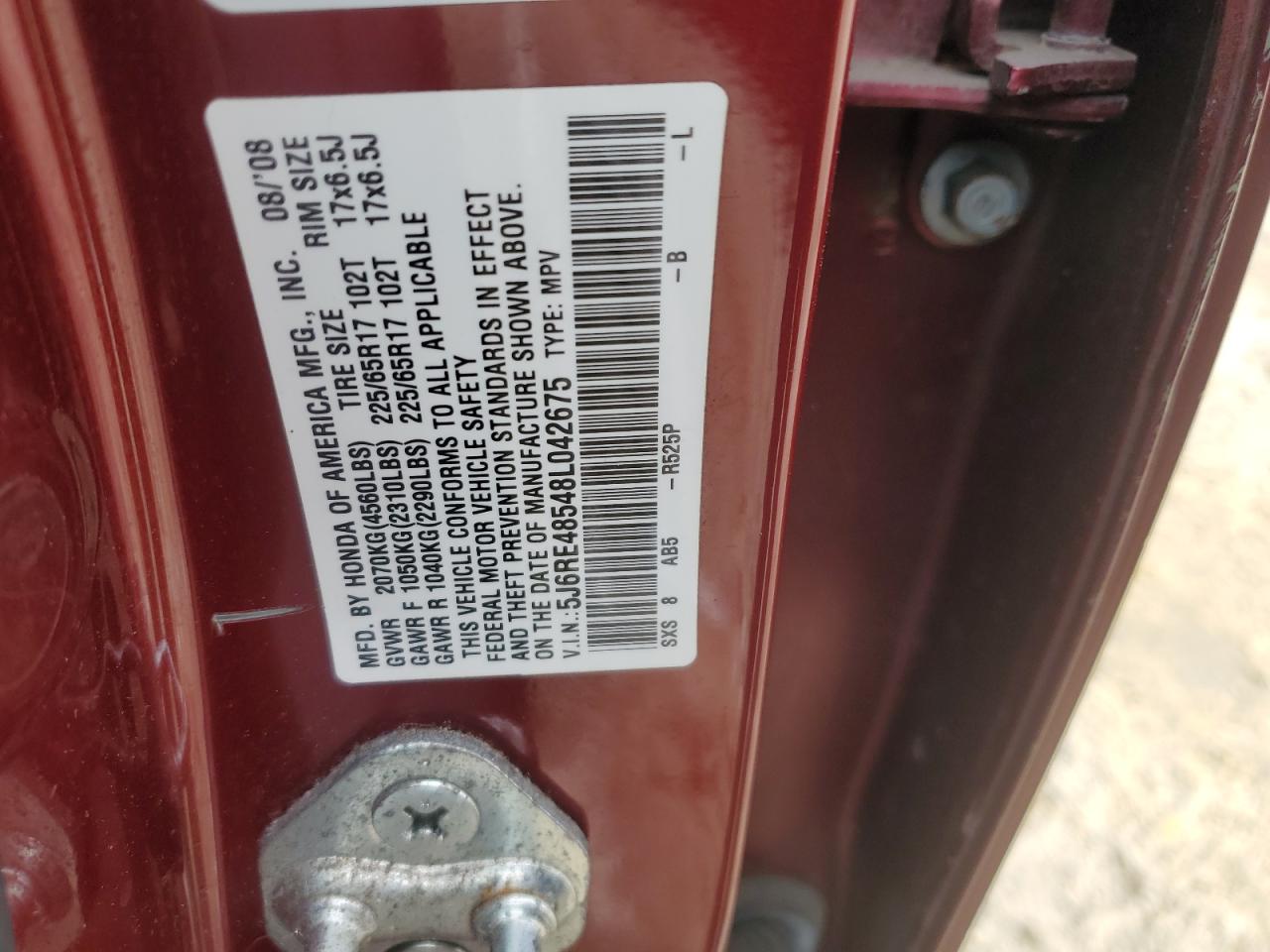 2008 Honda CR-V - Image 13
