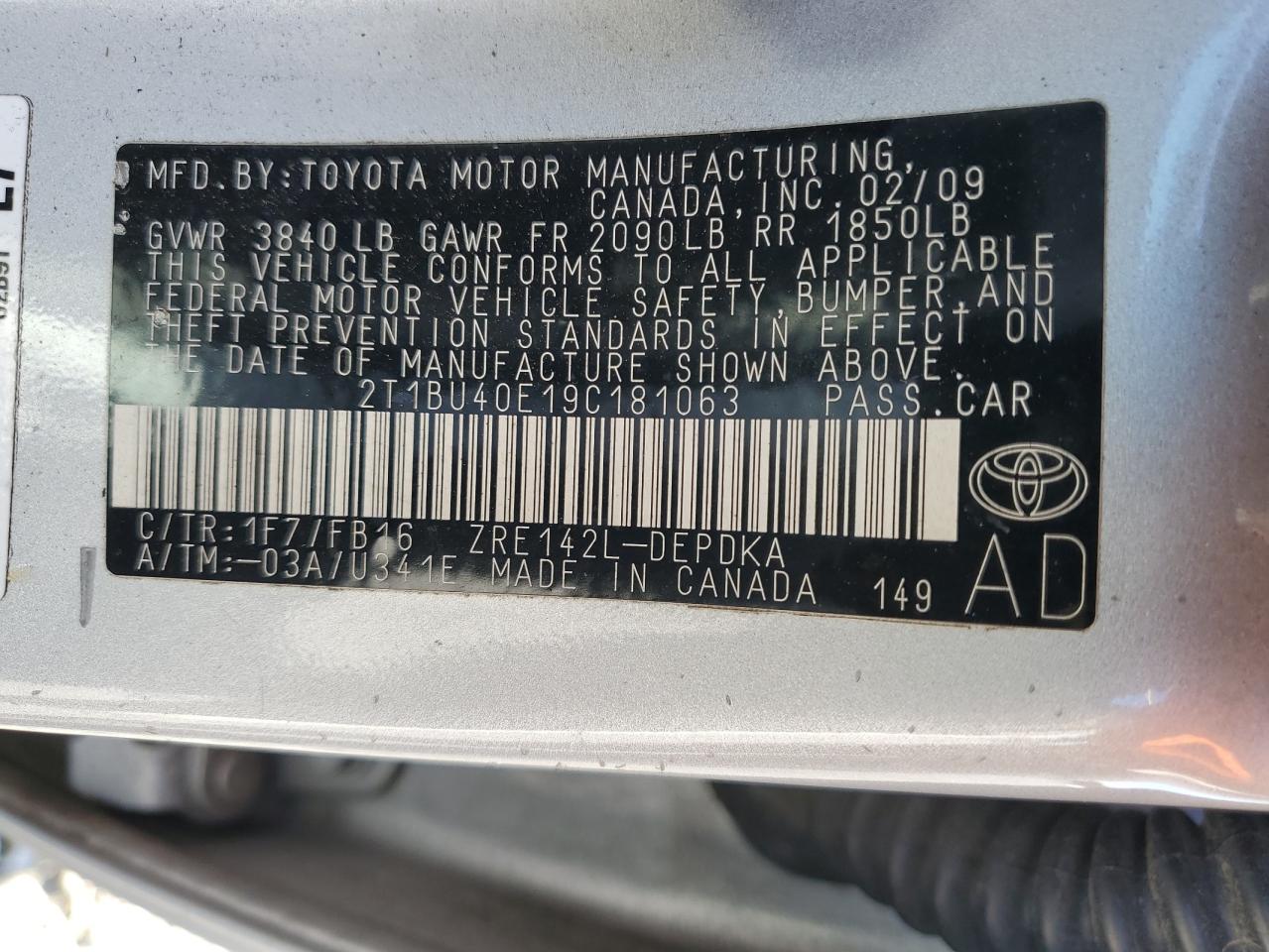 2009 Toyota Corolla - Image 13