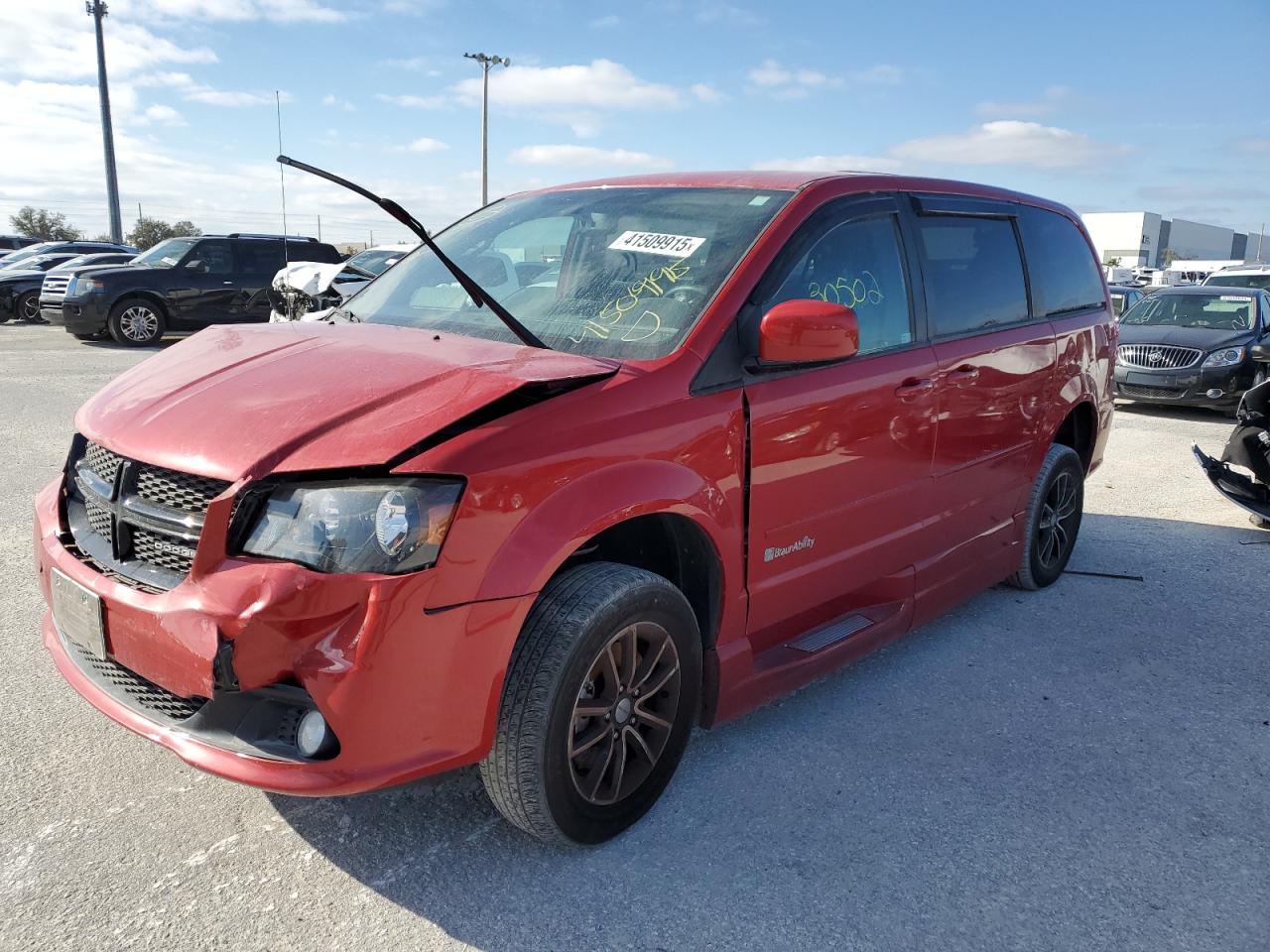 VIN 2C4RDGCG1FR669650 2015 DODGE CARAVAN no.1