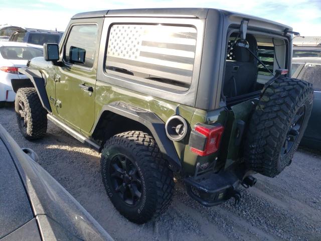 JEEP WRANGLER 2021 Зелений