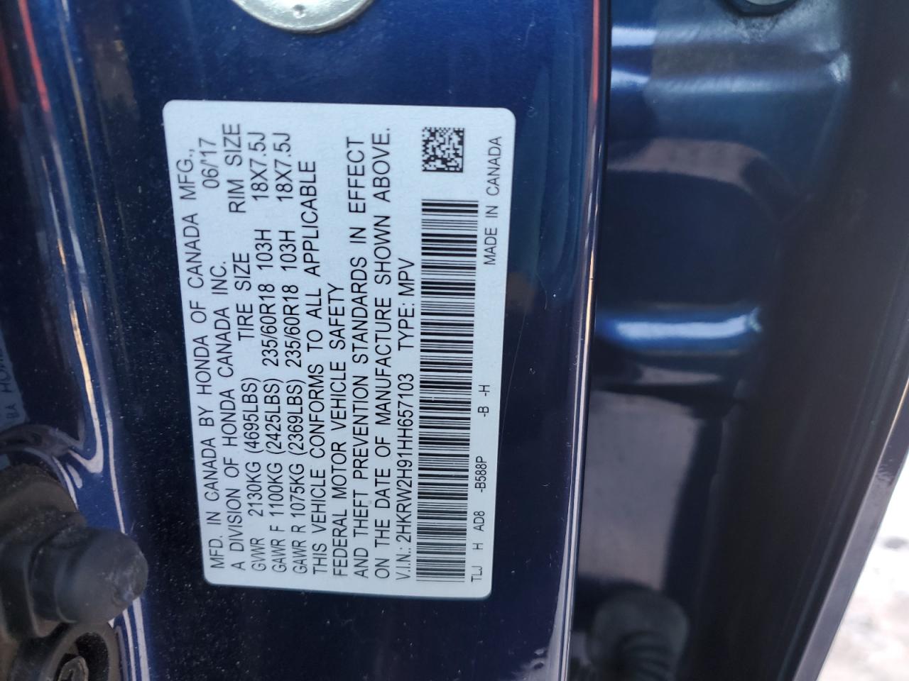 2017 Honda CR-V - Image 14