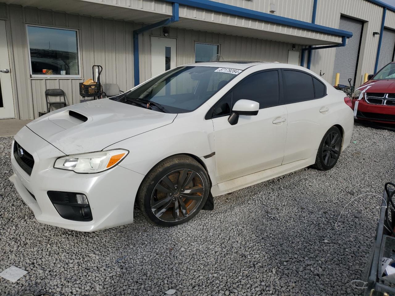 2017 Subaru Wrx Premium white sedan gas JF1VA1E64H9825509 photo #1