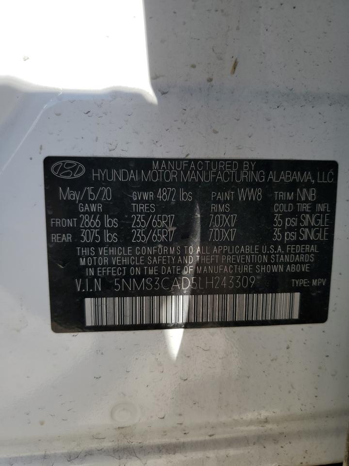 2020 Hyundai Santa Fe - Image 13