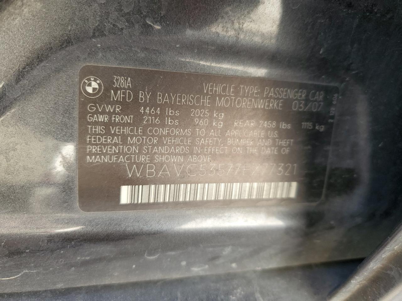 2007 BMW 3er - Image 12