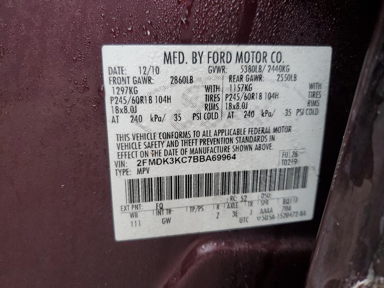 2011 Ford Edge - Image 13