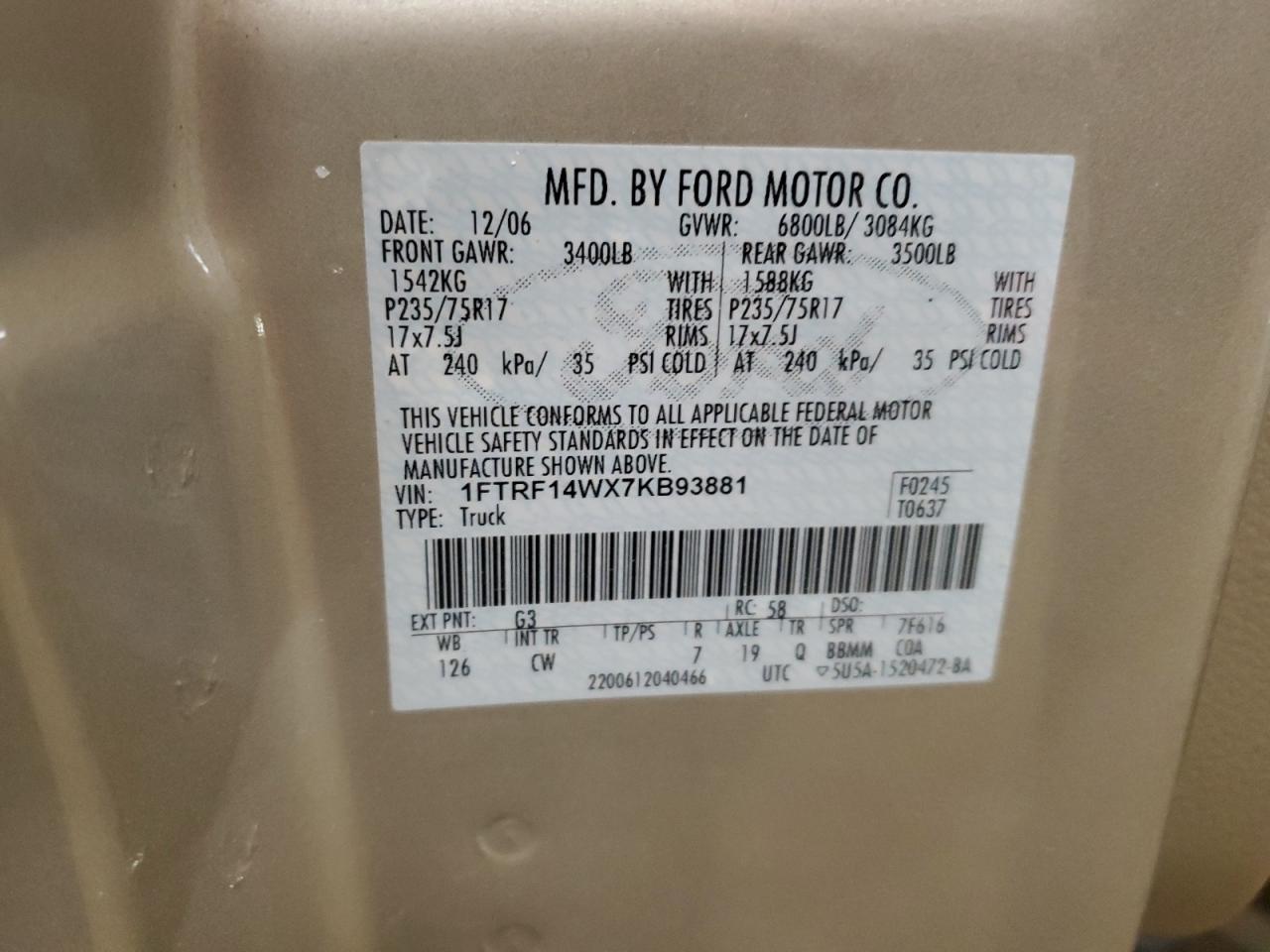 2007 Ford F-150 - Image 12