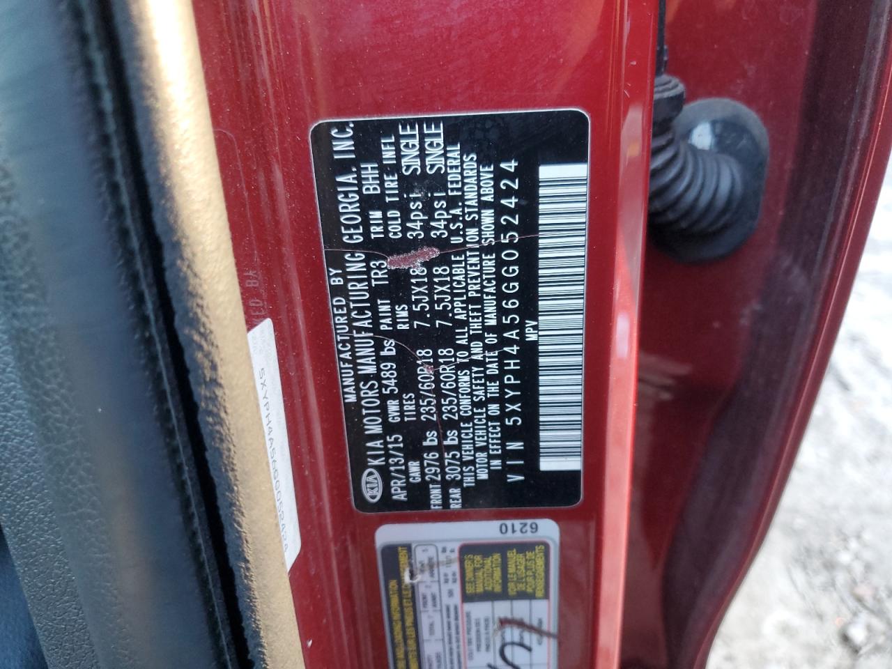 2016 Kia Sorento - Image 14