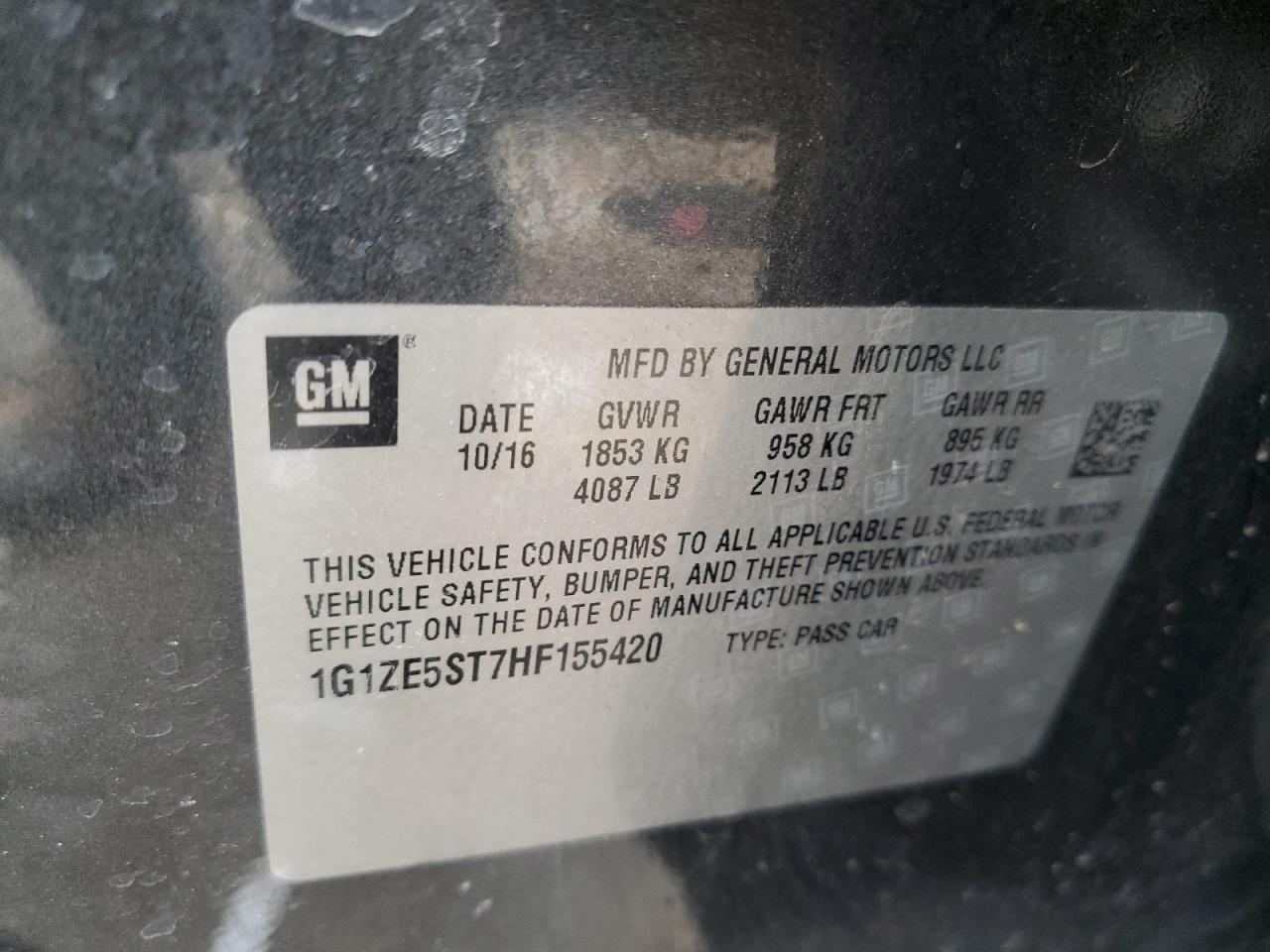 2017 Chevrolet Malibu - Image 14