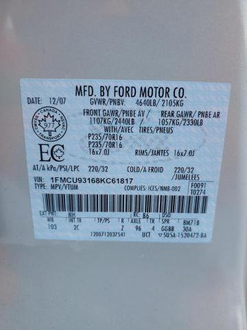 2008 FORD ESCAPE XLT