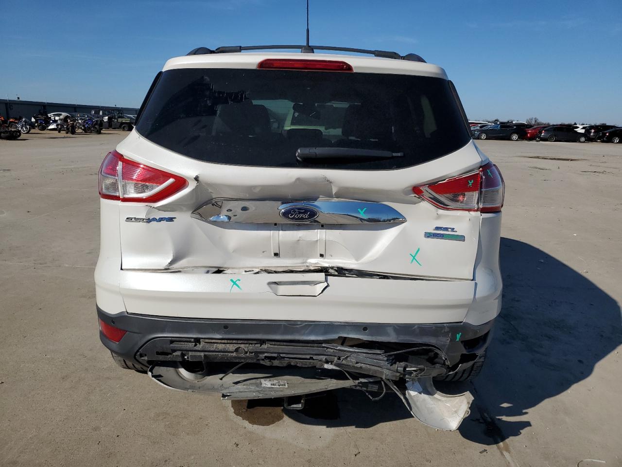 2013 Ford Escape Sel VIN: 1FMCU0HX3DUB15589 Lot: 87224954