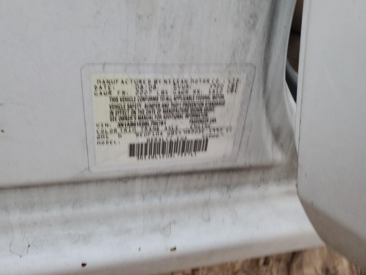 2008 Nissan Sentra 2.0 VIN: 3N1AB61E08L755671 Lot: 87163374