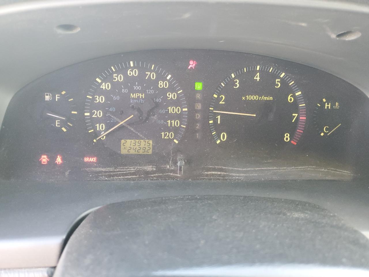 2001 Infiniti Qx4 VIN: JNRDR07X61W103609 Lot: 42296675