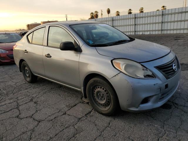  NISSAN VERSA 2012 Silver