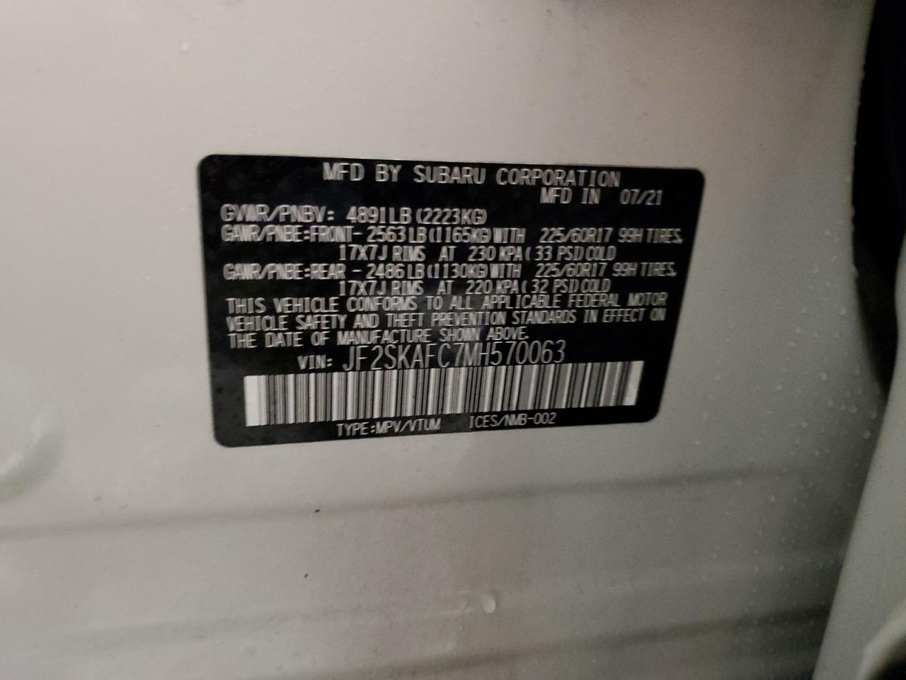 2021 Subaru Forester - Image 14