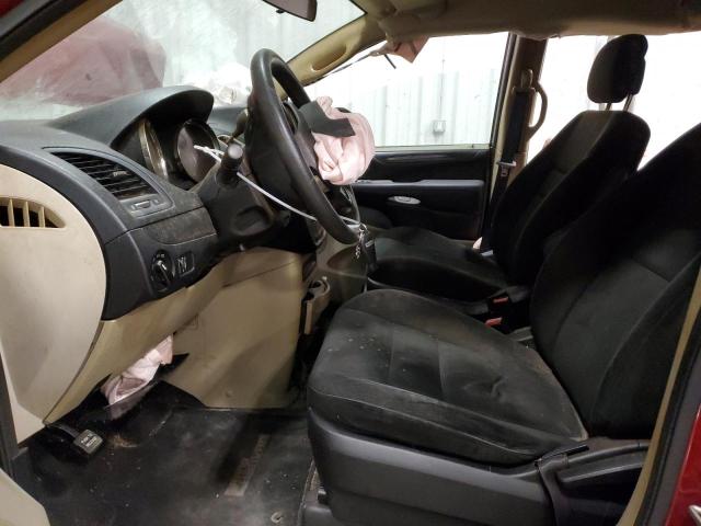  DODGE CARAVAN 2016 Красный
