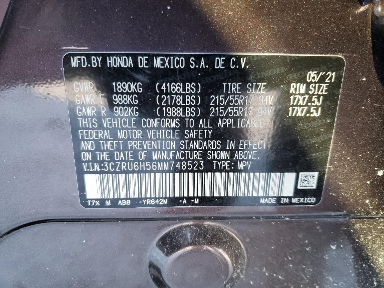 2021 Honda HR-V - Image 13