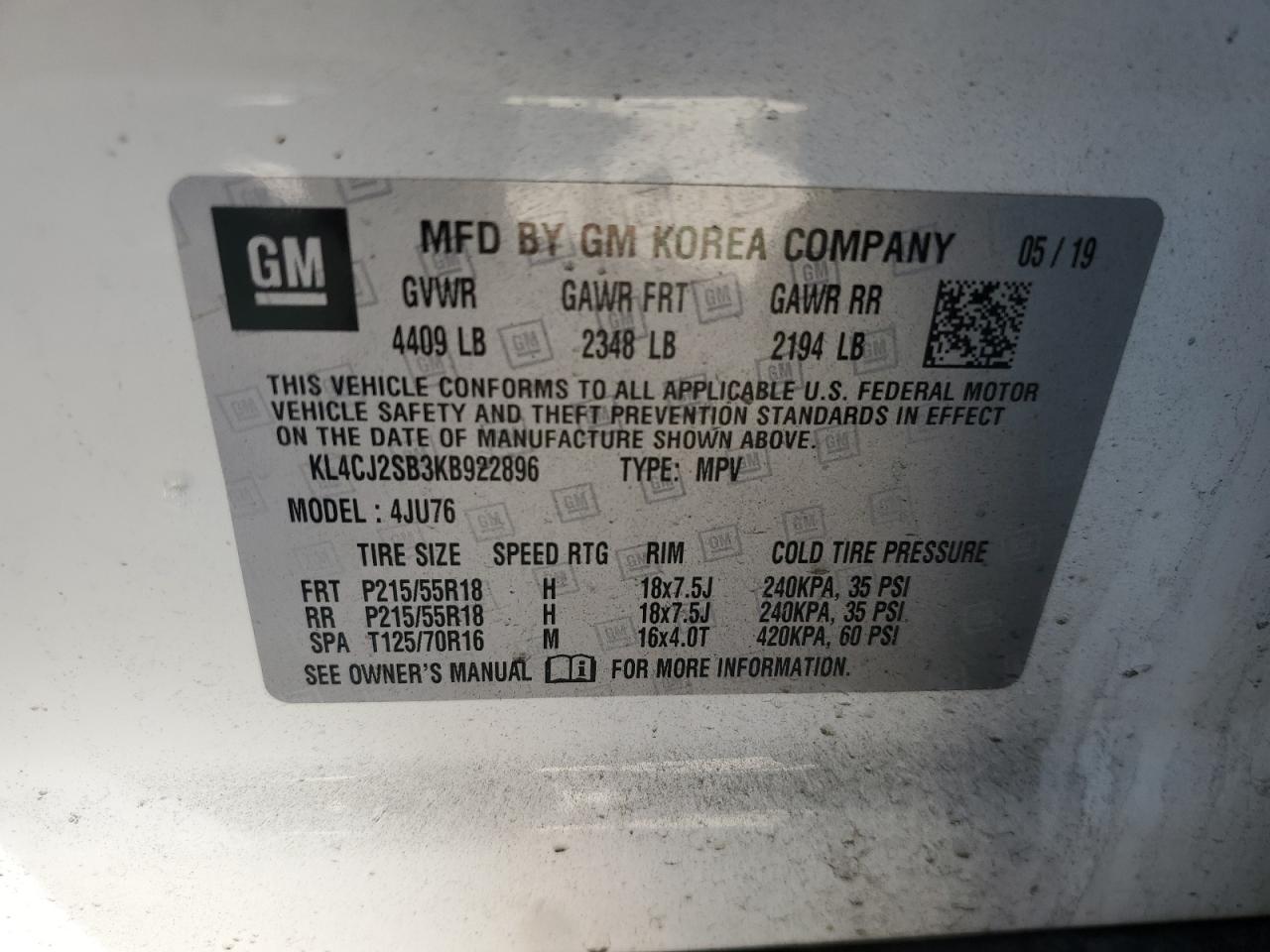 2019 Buick Encore - Image 13