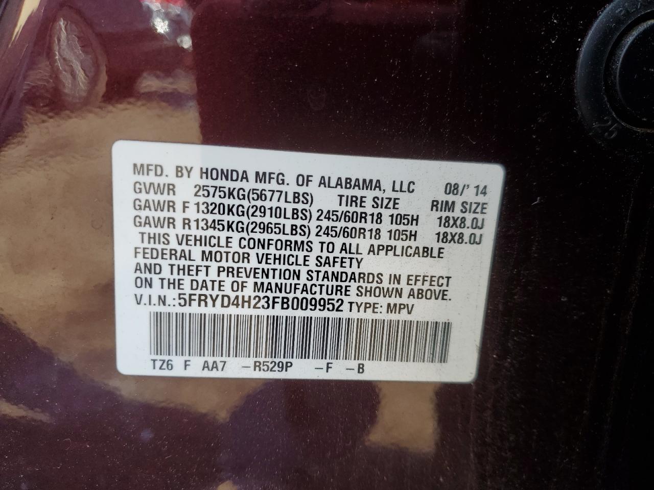2015 Acura MDX - Image 16
