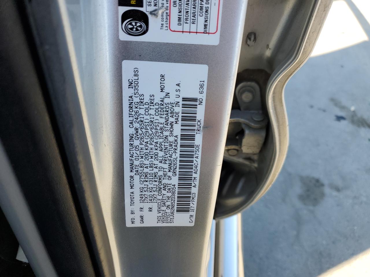2005 Toyota Tacoma - Image 12