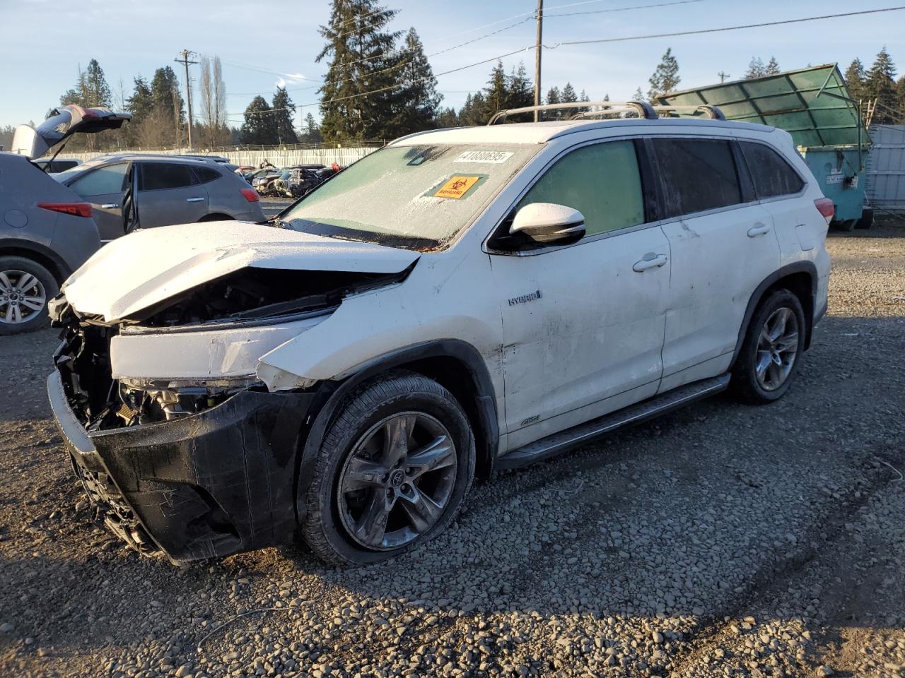 VIN 5TDDGRFH6JS041598 2018 TOYOTA HIGHLANDER no.1