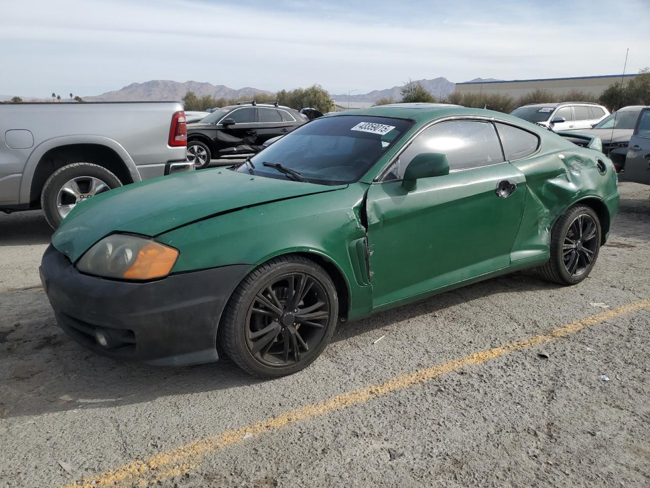 2004 Hyundai Tiburon Gt en Venta en Las Vegas, NV - Side