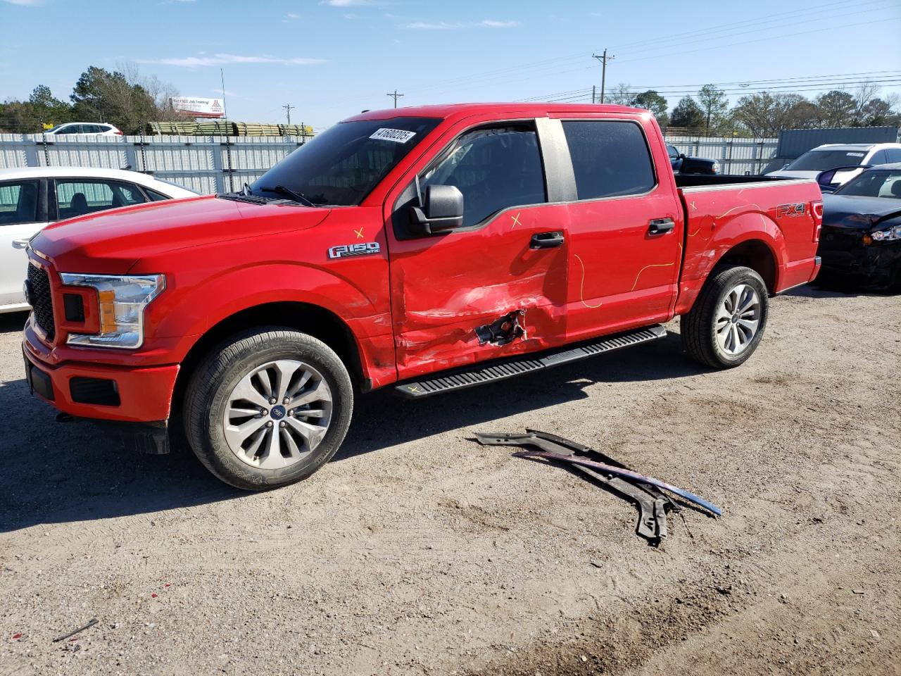 VIN 1FTEW1EP1JFE57088 2018 FORD F-150 no.1