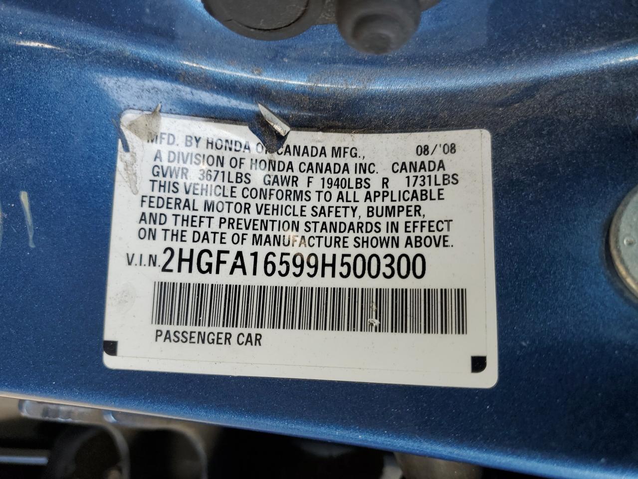 2009 Honda Civic - Image 13