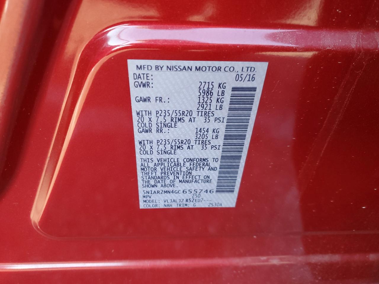 2016 Nissan Pathfinder - Image 14