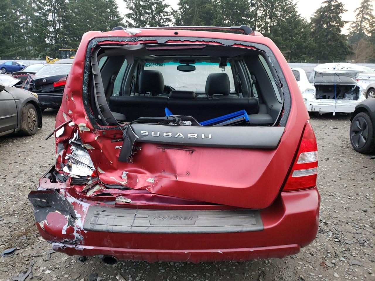 2005 Subaru Forester 2.5Xt VIN: JF1SG69645H705493 Lot: 88936025