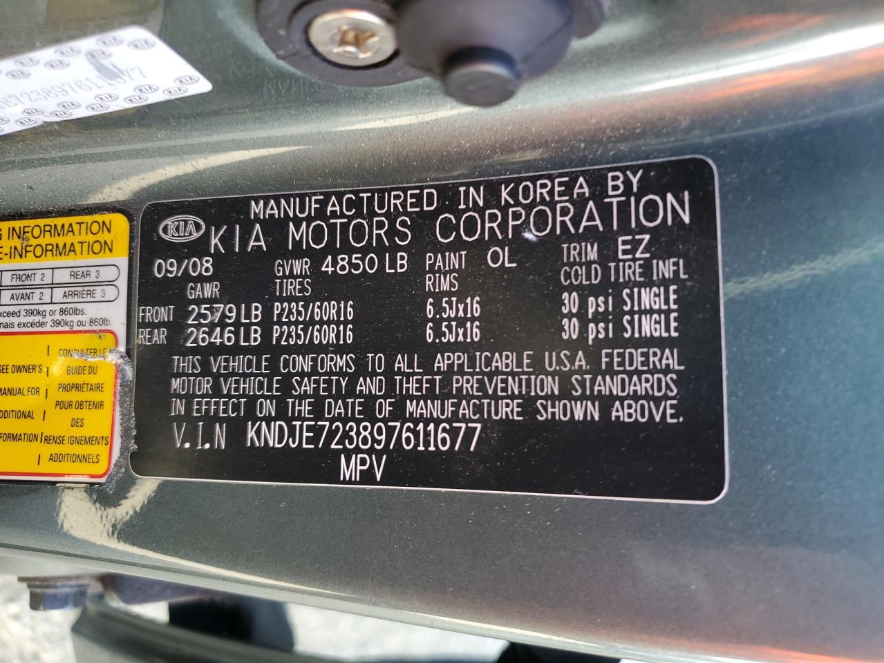 2009 Kia Sportage - Image 13