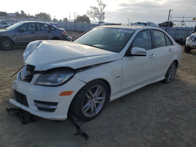 2012 Mercedes-Benz C 250 de vânzare în American Canyon, CA - Front End