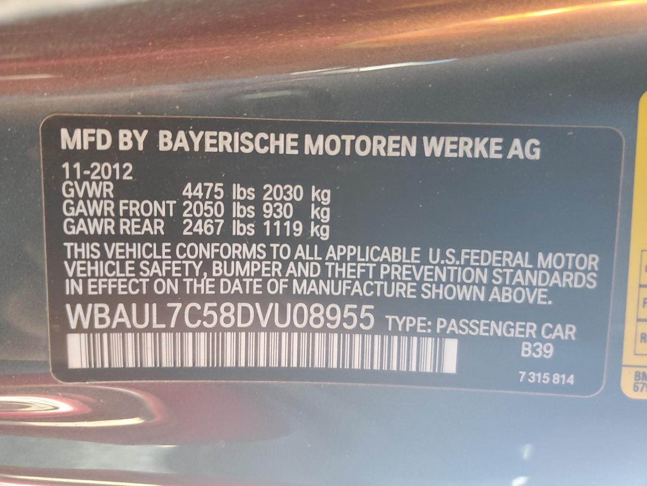 2013 BMW 1er - Image 12