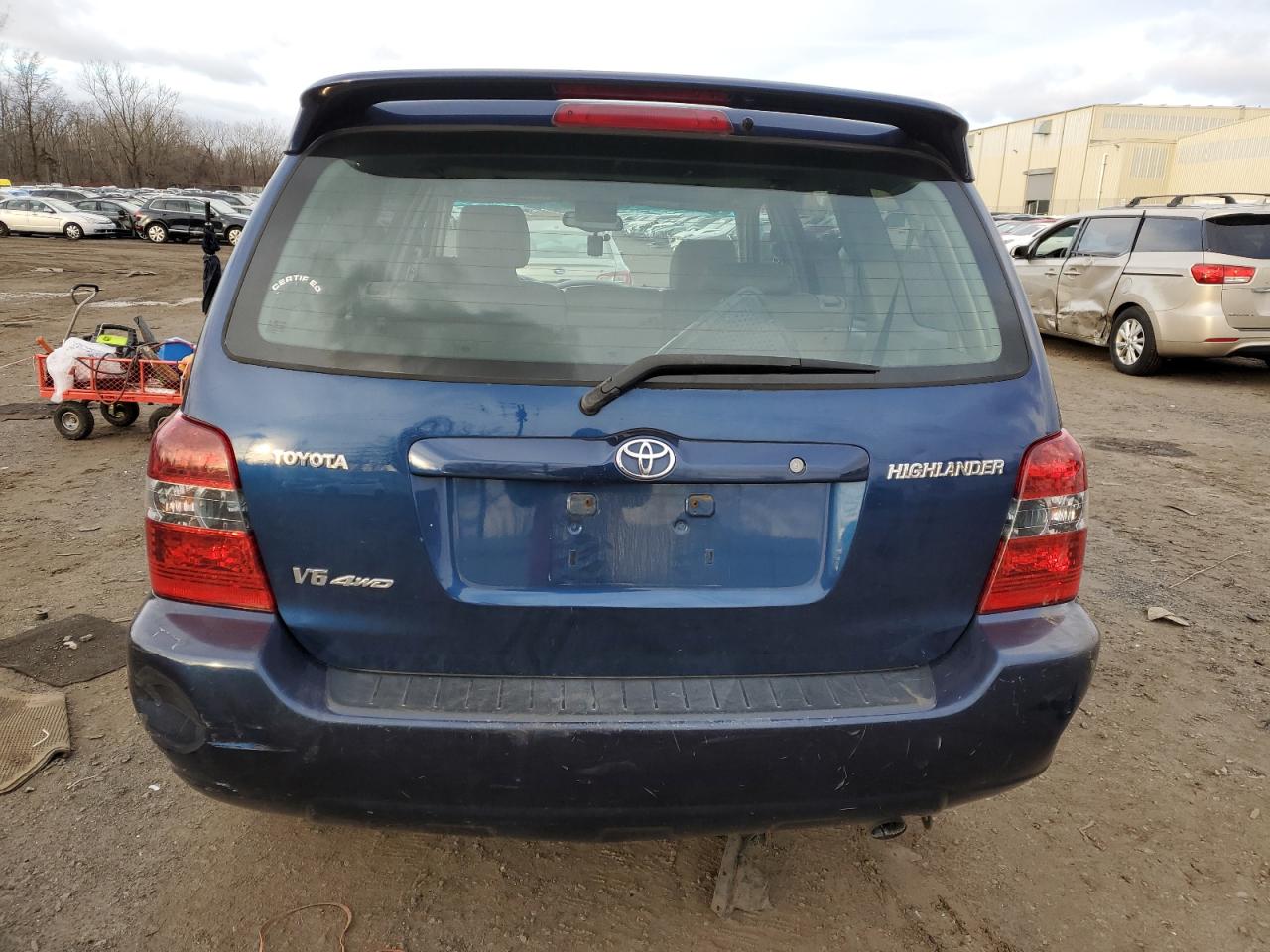 2005 Toyota Highlander Limited VIN: JTEEP21A550067569 Lot: 86328334