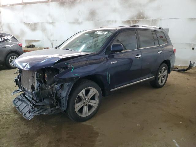  TOYOTA HIGHLANDER 2013 Синій