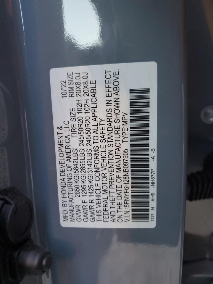 2022 Honda Pilot - Image 15