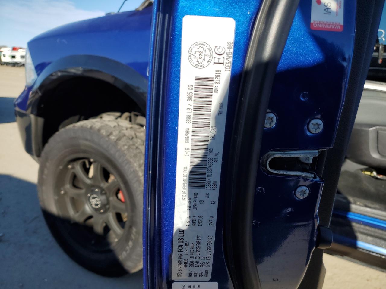 2016 RAM 1500 - Image 12