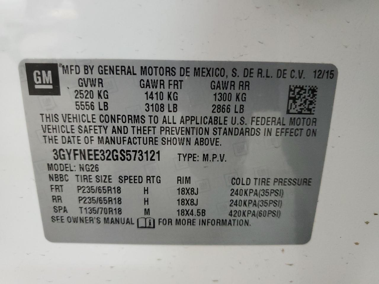 2016 Cadillac SRX - Image 14