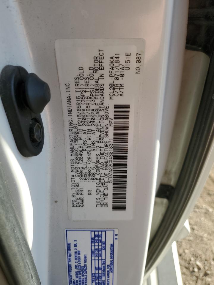 2004 Toyota Sienna - Image 13