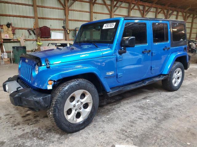 2014 JEEP WRANGLER UNLIMITED SAHARA for sale at Copart ON - LONDON