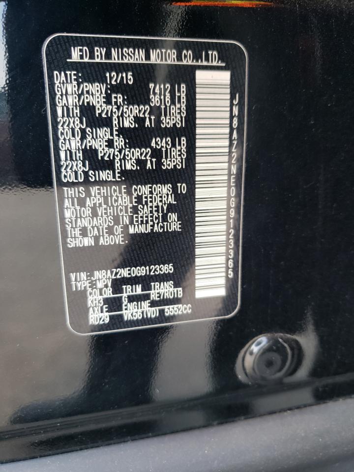 2016 Infiniti QX80 - Image 13