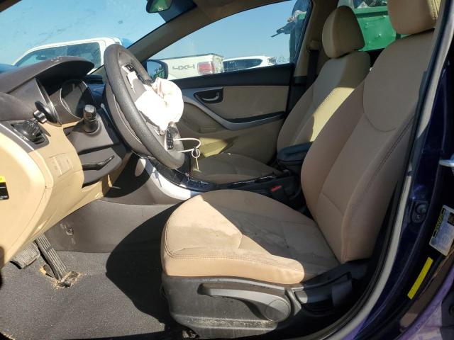 Седани HYUNDAI ELANTRA 2013 Синій
